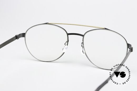 Lindberg 9616 52 Strip Titanium Qualitätsbrille Aus Dänemark, die orig. DEMOgläser können beliebig getauscht werden, Passend für Herren und Damen