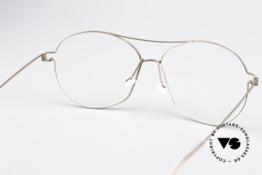 Lindberg Coco Air Titan Rim Titanium Fassung Für Damen, eleganter Rahmen ohne Schrauben, Nieten oder Lötungen, Passend für Damen