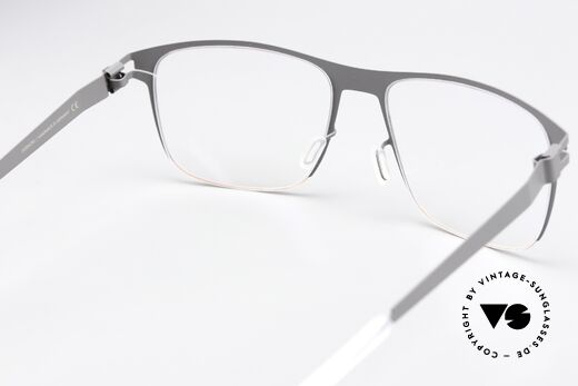 Mykita Edu Herrenbrille Basalt Neon Orange, die Fassung ist beliebig verglasbar (optisch / Sonne), Passend für Herren