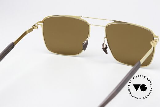 Mykita Mylon Flax Leicht Verspiegelte Gläser, Qualitätsfassung ist natürlich beliebig verglasbar, Passend für Herren