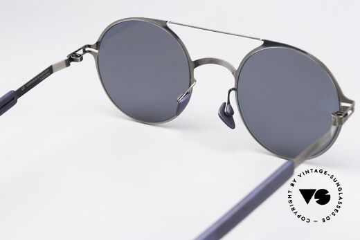 Mykita Mylon Lupine Sonnenbrille Verspiegelt Rund, ungetragenes Modell von 2018 mit Verpackung, Passend für Herren und Damen