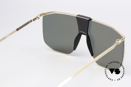 Mykita Mylon Yarrow Panorama Sonnenbrille Shield, leichte und komfortable Sonnenbrille von 2017, Passend für Herren und Damen