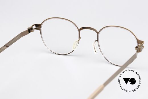 Mykita Heiko Pantobrille Unisex Copper, die Fassung ist beliebig verglasbar (optisch / Sonne), Passend für Herren und Damen