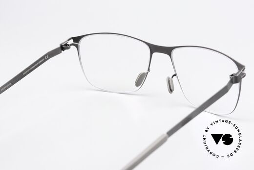 Mykita Arno Eckige Herrenbrille Graphite, die Fassung ist beliebig verglasbar (optisch / Sonne), Passend für Herren