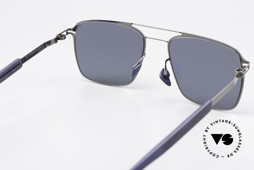 Mykita Mylon Flax Gold Verspiegelt Navy Blue, Qualitätsfassung ist natürlich beliebig verglasbar, Passend für Herren