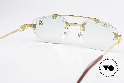 Machiavelli 16-303 Brille Auffällig Vintage 80er, ungetragenes 80er Einzelstück mit orig. Machiavelli Etui, Passend für Herren und Damen