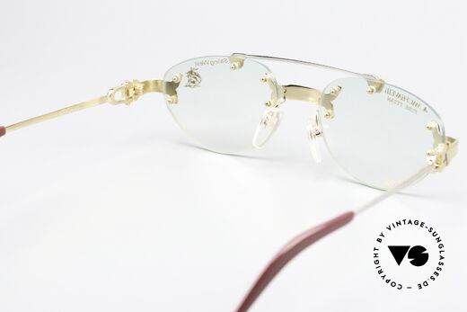 Machiavelli 16-301 Prunkvolle Vintage Brille 80er, ungetragenes 80er Einzelstück mit orig. Machiavelli Etui, Passend für Herren und Damen