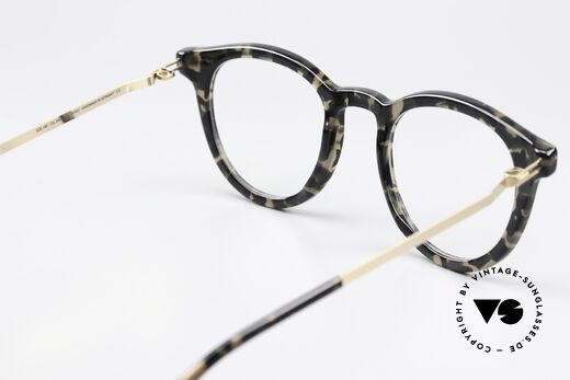 Mykita Elve Edle Pantobrille Antigua Gold, die Fassung ist beliebig verglasbar (optisch / Sonne), Passend für Herren und Damen