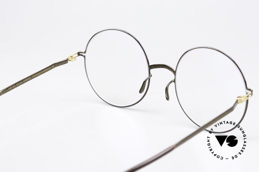 Mykita Studio 5.3 Runde Brille In Dusty Rust, wirklich interessantes, ungetragenes Designerstück, Passend für Damen