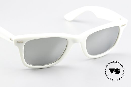 Ray Ban Wayfarer I USA Silber Verspiegelt B&L, MINI-Kratzer linkes Glas: daher auf 379€ reduziert, Passend für Herren und Damen
