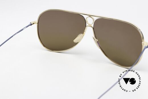 Thom Browne TBS115 Aviator Sonnenbrille XXL, ungetragenes Einzelstück mit Thom Browne Verpackung, Passend für Herren