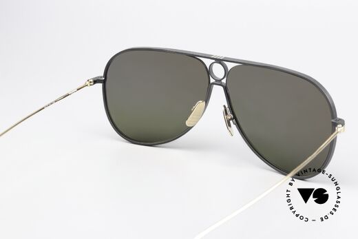 Thom Browne TBS115 XXL Aviator Sonnenbrille, ungetragenes Einzelstück mit Thom Browne Verpackung, Passend für Herren