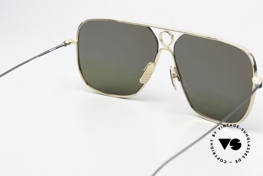 Thom Browne TBS114 XXL Aviator Brille Eckig, ungetragenes Einzelstück mit Thom Browne Verpackung, Passend für Herren