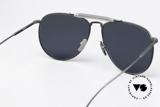Thom Browne TB015 XL Schwarz Silber Verspiegelt, ungetragenes Einzelstück + Thom Browne Verpackung, Passend für Herren
