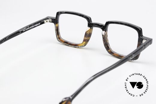 Theo Belgium Schaukel Azetat Brille Eckig Unisex, Größe: medium, Passend für Herren und Damen Theo Belgium Schaukel Azetat Brille Eckig Unisex, Größe: medium, Passend für Herren und Damen