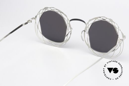 Mykita Nita Spektakuläre Designerbrille, verspiegelten Gläser können ggf. auch ersetzt werden, Passend für Damen