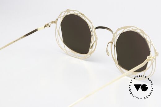Mykita Nita Spektakuläres Brillendesign, verspiegelten Gläser können ggf. auch ersetzt werden, Passend für Damen