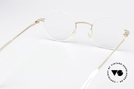 Mykita Sho Runde Brille Metall Unisex, genial flexible Brillenfassung: eine Größe passt allen, Passend für Herren und Damen