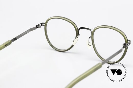 Mykita Mylon Palm Brille Khaki / Shiny Graphite, Qualitätsfassung ist natürlich beliebig verglasbar, Passend für Herren und Damen