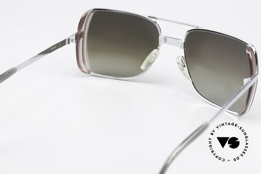 Neostyle Office 10 70er Jahre Sonnenbrille Eckig, das hochwertige Original kann beliebig verglast werden, Passend für Herren