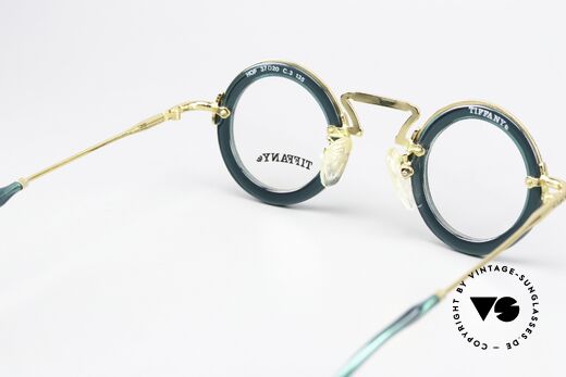 Tiffany Hop Vintage Schmuck Brille, Glashöhe 34mm = somit auch gleitsichtfähig, Gr. 37/20, Passend für Damen