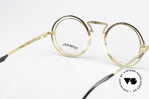 Tiffany T18 Juwelier Damen Brille 90er, KEINE RETRO-Brille; ein circa 35 Jahre alter Hingucker!, Passend für Damen