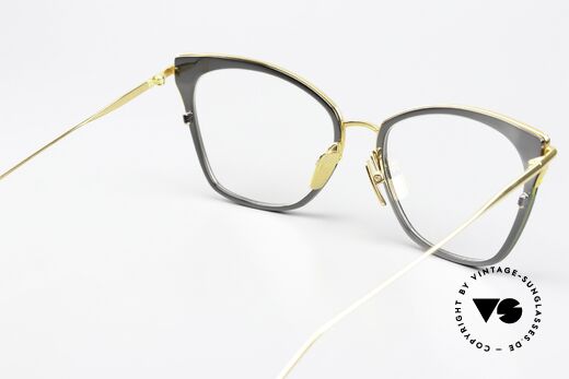 DITA Arise Sehr Elegante Damenbrille, ungetragen & beliebig verglasbar, mit DITA Zubehör, Passend für Damen
