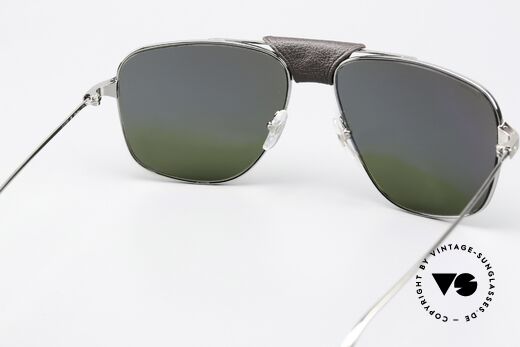 Cartier Santos De Cartier Aviatorbrille Ruthenium, ungetragenes Original mit Cartier Etui und Box, Passend für Herren