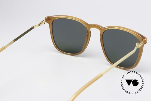 Mykita Atka Designersonnenbrille Unisex, die Fassung kann auch mit Sehstärke verglast werden, Passend für Herren und Damen