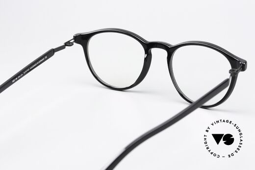 Mykita Toruk Panto Brille Schwarz Unisex, die Fassung ist beliebig verglasbar (optisch / Sonne), Passend für Herren und Damen