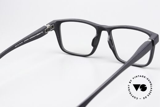 Mykita Mylon Mars Herrenbrille Eckig Schwarz, Qualitätsfassung kann beliebig verglast werden, Passend für Herren
