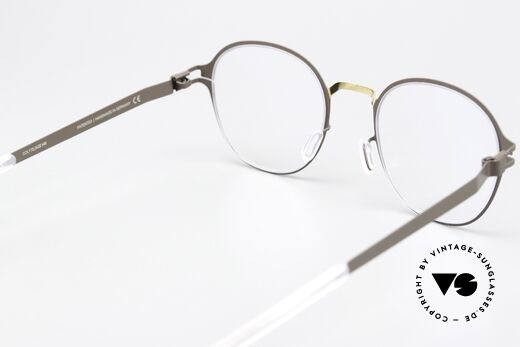 Mykita Gerrit Panto Unisexbrille Gold Terra, die Fassung ist beliebig verglasbar (optisch / Sonne), Passend für Herren und Damen