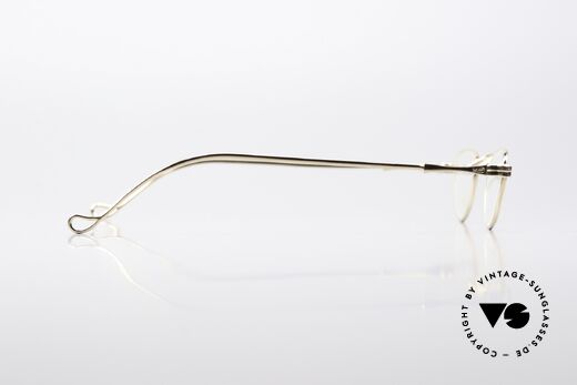 Lunor II 06 Lesebrille Vergoldet Unisex, KEINE RETROBRILLE, sondern ein 90er ORIGINAL!, Passend für Herren und Damen