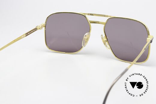 Dunhill 6050 Luxus Sonnenbrille Von 1988, KEIN RETRO; ein kostbares altes ORIGINAL; Gr. 59/17, Passend für Herren