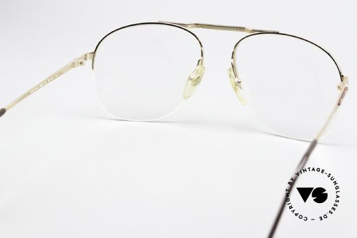 Dunhill 6022 Edle Herrenbrille Von 1984, KEINE RETRO Herrenbrille; ein über 40 Jahre altes Unikat, Passend für Herren