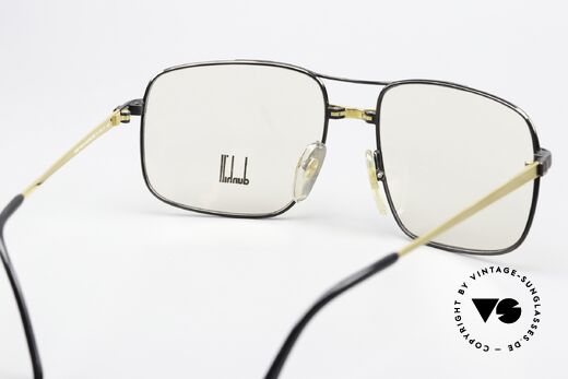 Dunhill 6048 Vergoldete Brille Von 1987, KEINE Retrobrille; ein altes Original in Größe 58/17, Passend für Herren