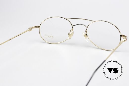 Bugatti 20208 Ovale Herrenbrille Von 1995, KEINE Retromode, sondern ein kostbares altes Original, Passend für Herren