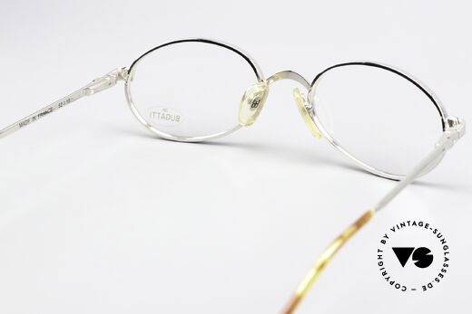 Bugatti 07904 Platin Luxusbrille Von 1994, KEINE Retrobrille, sondern ein altes ORIGINAL, Passend für Herren