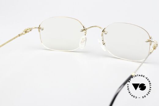 Fred Fidji Herrenbrille Randlos Segler, ungetragene vintage Rarität (circa 30 Jahre lagernd), Passend für Herren