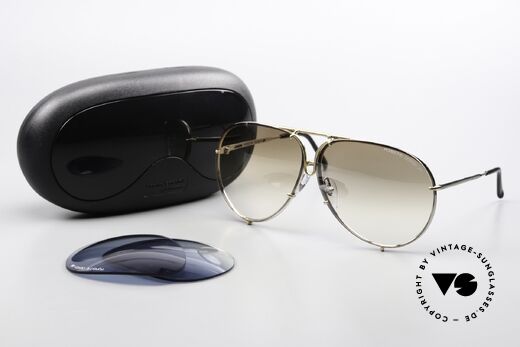 Porsche 5623 Leicht Verspiegelt Bicolor, 2. hand Modell, neuwertiger Zustand mit orig. Etui, Passend für Damen