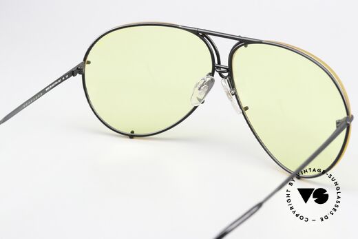Porsche 5621 80er Pilotenbrille Kalichrome, KEINE Retro-Sonnenbrille; sondern das alte Original, Passend für Herren