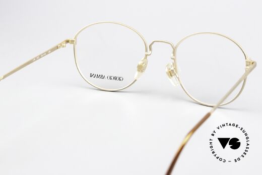 Giorgio Armani 174 Alte 80er Brille Panto Style, KEINE Retromode, sondern ein altes Armani-Original, Passend für Herren und Damen