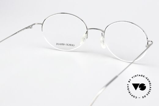 Giorgio Armani 27 Runde 90er Nylor Fassung, ein ungetragenes G. Armani Original aus den 90ern, Passend für Herren und Damen