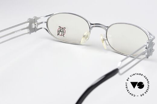 Jean Paul Gaultier 58-5102 Steampunk Style 90er Brille, DEMO-Gläser sollten ersetzt werden (optisch od. Sonne), Passend für Herren und Damen