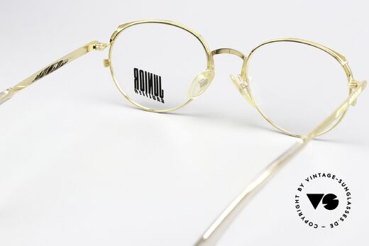 Jean Paul Gaultier 57-2173 22kt Vergoldet In 51mm Size, KEINE Retrobrille; ein kostbares ORIGINAL von 1995!, Passend für Herren und Damen