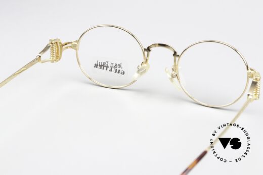 Jean Paul Gaultier 55-5106 90s Designerbrille Vergoldet, nie getragen (wie alle unsere alten JPG Designerbrillen), Passend für Herren und Damen