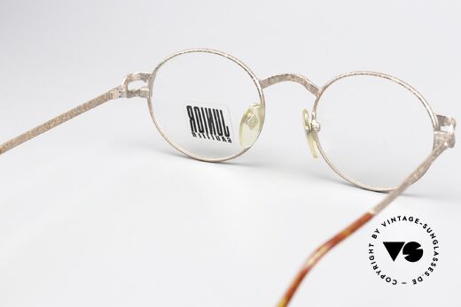 Jean Paul Gaultier 57-3176 90er Brille In Rusty Gold, ungetragen (wie alle unsere alten J.P. Gaultier Brillen), Passend für Herren und Damen