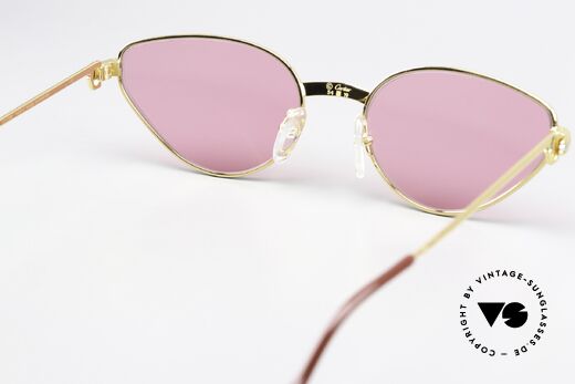 Cartier Rivoli - M Feminine Luxusbrille Pink, Lieferung in einem CHANEL Etui; Sonderpreis 399,-€, Passend für Damen