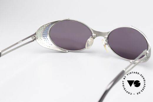 Jean Paul Gaultier 56-7109 90er Steampunk Sonnenbrille, KEINE Retrobrille, sondern ein ca. 30 Jahre altes Unikat, Passend für Herren und Damen