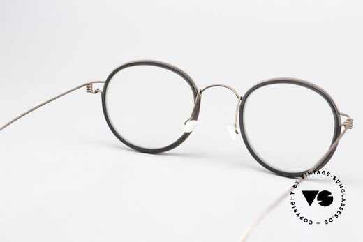 Lindberg Lex 47 Air Titan Rim Designerbrille Matt Bronze, orig. Lindberg DEMO-Gläser sind beliebig austauschbar, Passend für Herren und Damen